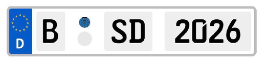 Berliner KFZ-Kennzeichen B SD 2026 – SameDayZulassung liefert Ihr Kennzeichen am selben Tag